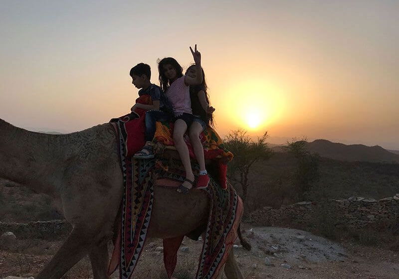 Shrinath Green Valley camel ride